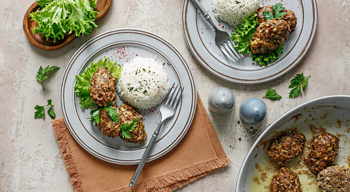 Рецепт нежных котлет с творогом 9%