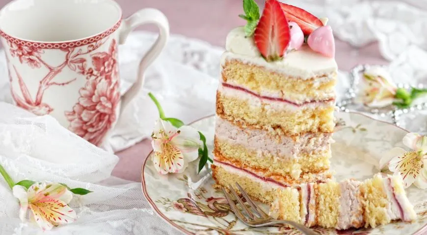 Рецепт торта "Виктория"