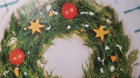 Салат «Рождественский венок»