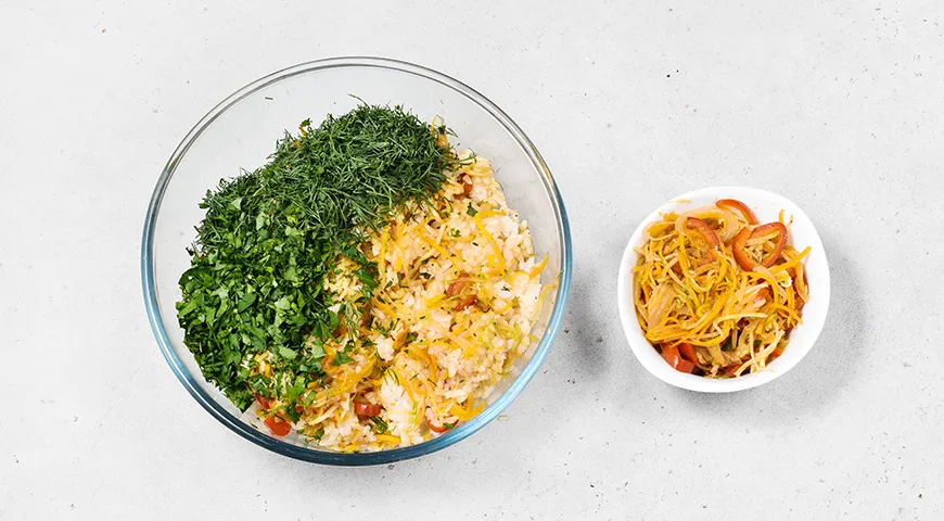 Голубцы из савойской капусты с рисом и овощами