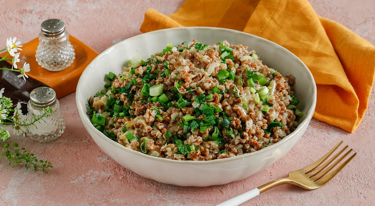 Гречка с сыром