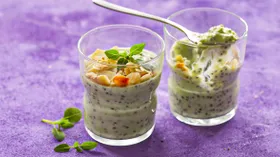 Пудинг с продукцией пчеловодства