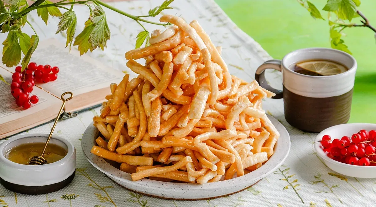 Чак-чак с водкой