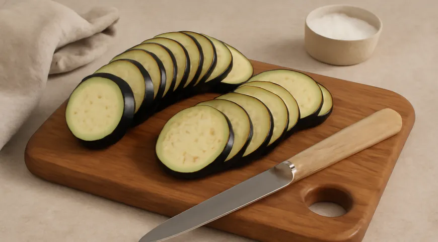 Бутерброды с баклажаном