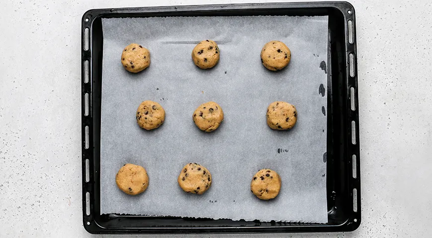 Американское печенье с шоколадной крошкой