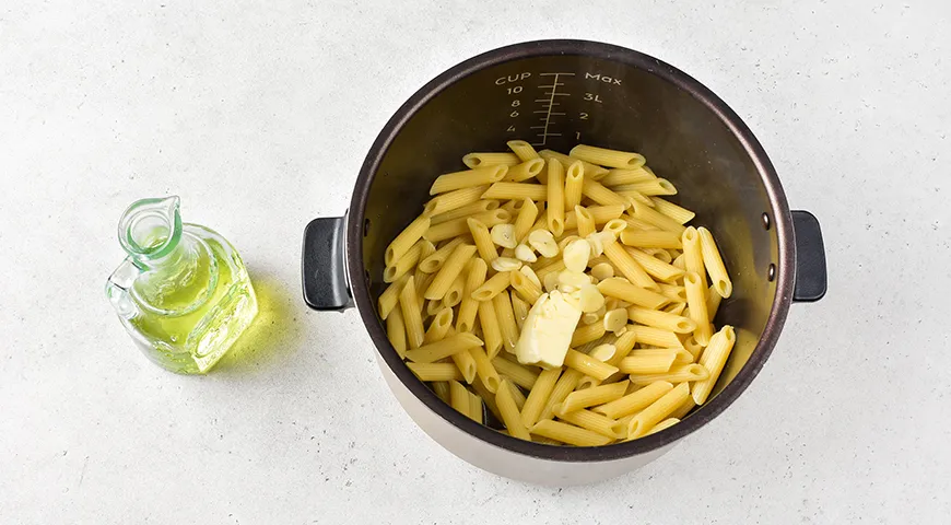 Макароны в мультиварке