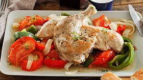 Рецепты с чесноком, курятиной и сладким перцем