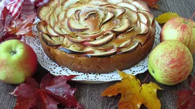 Яблочный пирог "Бабье лето"