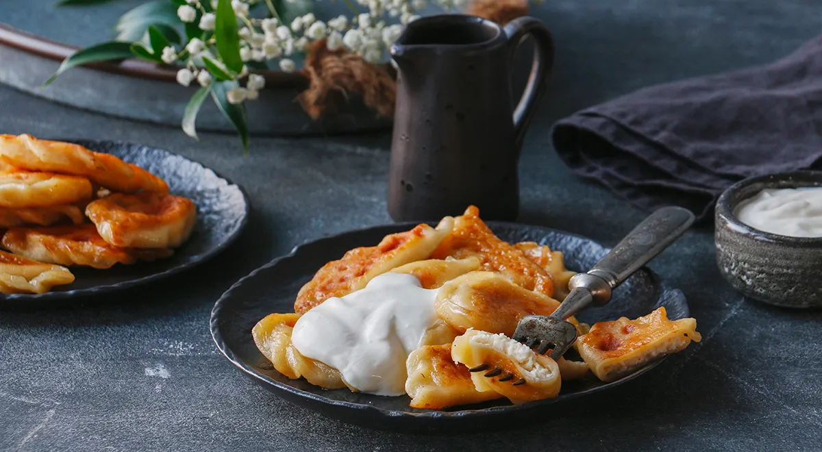 Вареники с творогом и черникой, пошаговый рецепт с фото от автора Настя