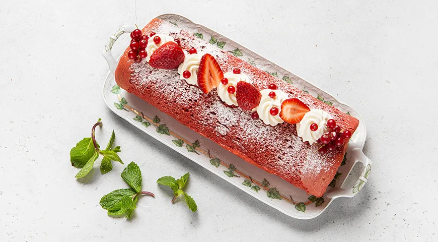 Рулет «Красный бархат»