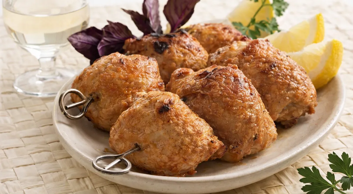 Шашлык из цыпленка