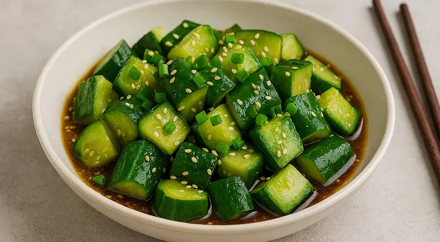 Битые огурцы – рецепт от Ивлева