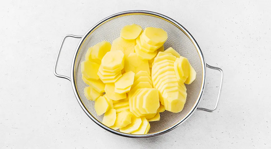 Жареная картошка с опятами