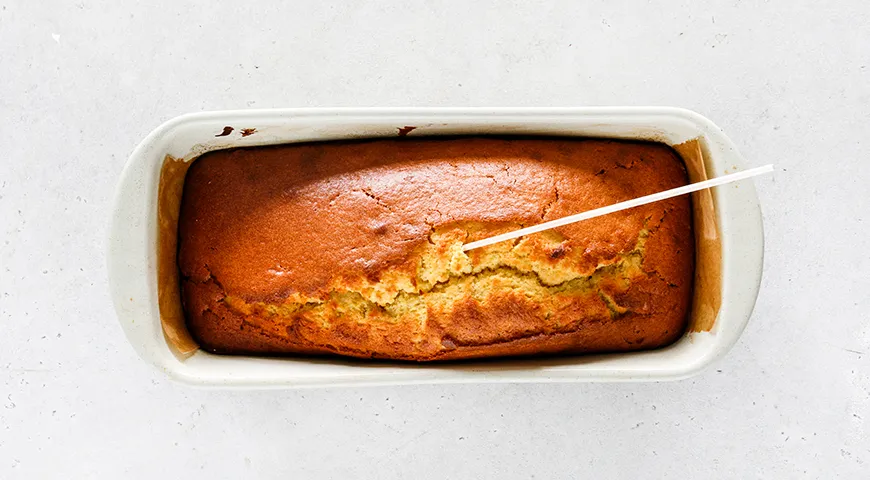 Апельсиновый кекс с пропиткой