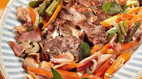 Рецепты с говядиной, морковью и фасолью