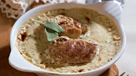 Рецепты с горчицей, сырами и сливками