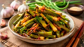 Чесночные стрелки по-корейски