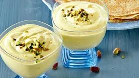 Шафрановый йогурт в индийском стиле