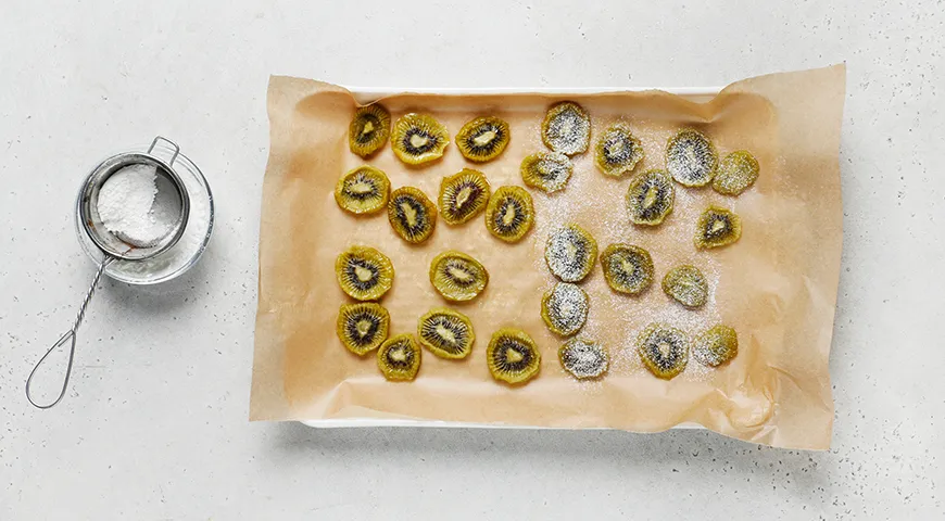 Домашние цукаты из киви