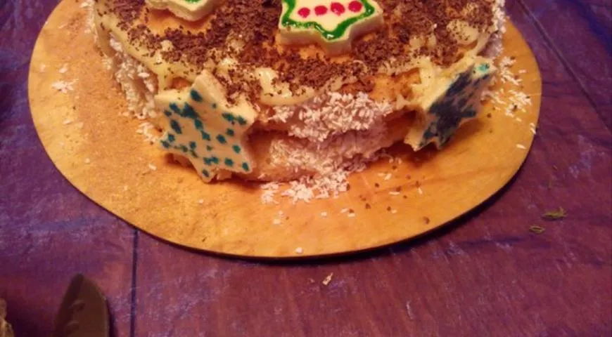 Готовим новогодний торт
