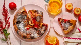 Сливовый пирог по рецепту из газеты «Нью-Йорк таймс»