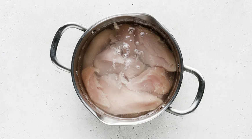 Картофельный крем-суп с сыром и молоком