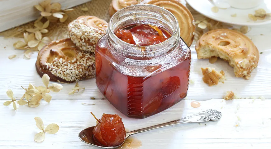Варенье из райских яблок с хвостиками
