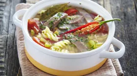 Рецепты с овощами, говядиной и горохом