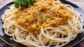 Овощной соус к макаронам