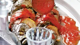 Рецепты с уксусом, чесноком и соусом томатным