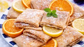 Сладкие блинчики «Сантьяго» в ликере