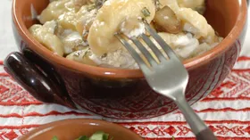 Рецепты с мукой, сметаной и свининой