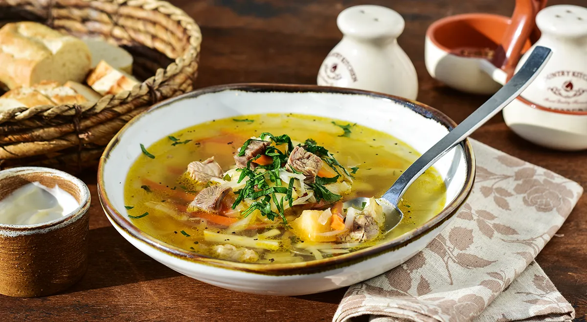 Рецепт щей из свежей капусты с говядиной