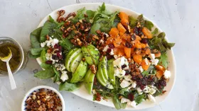 Рецепты с миндалём и клюквой