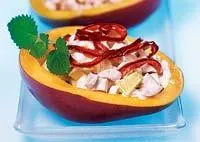Рецепты с овощами, морепродуктами и манго