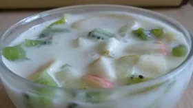 Рецепты с молочной продукцией, бананом и киви