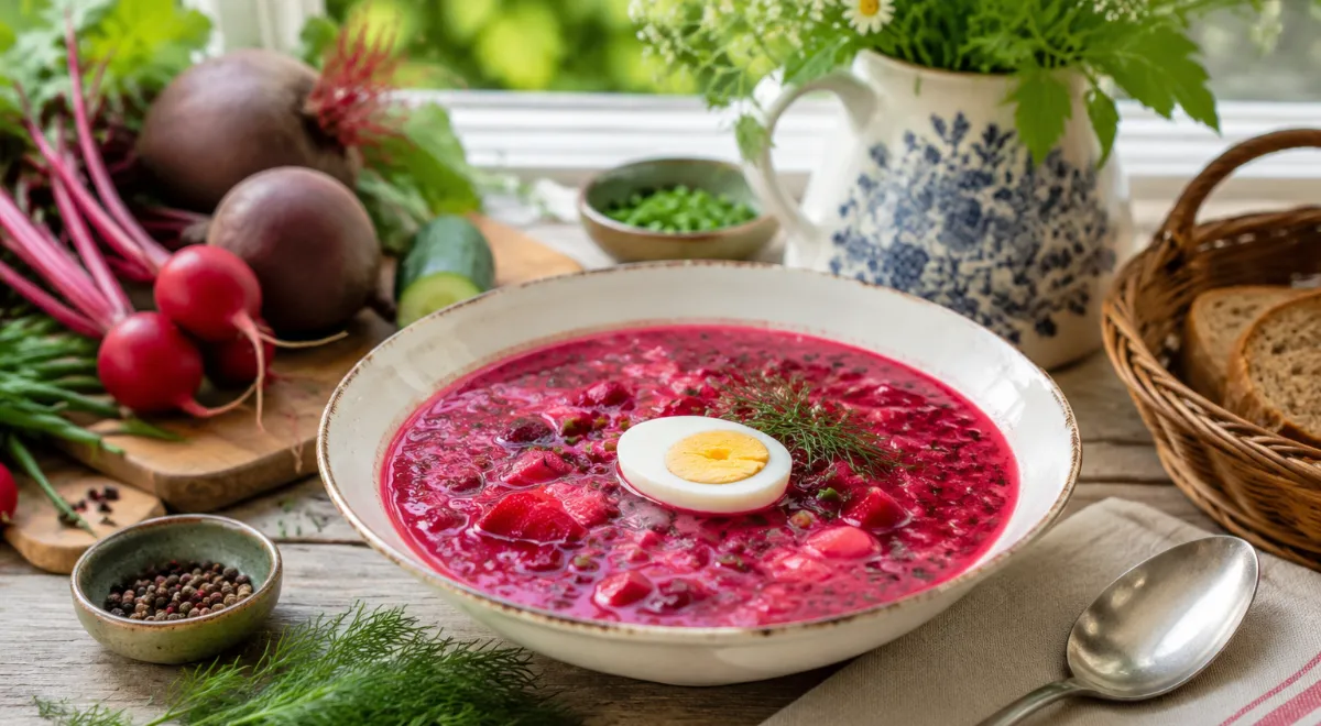 Свекольник без мяса: холодный и горячий, калорийность, состав — шеф-повар поделилась опытом