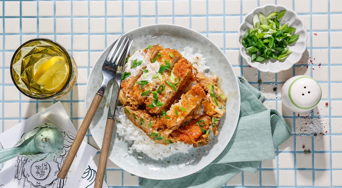 Рецепт кацудона со свининой в панировочных сухарях