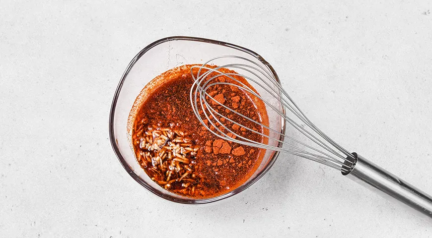 Куриные окорочка, запечённые в медово-соевом соусе, в рукаве