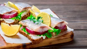 Бутерброд с фруктами