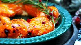 Рецепты с приправами, фруктами и лососем