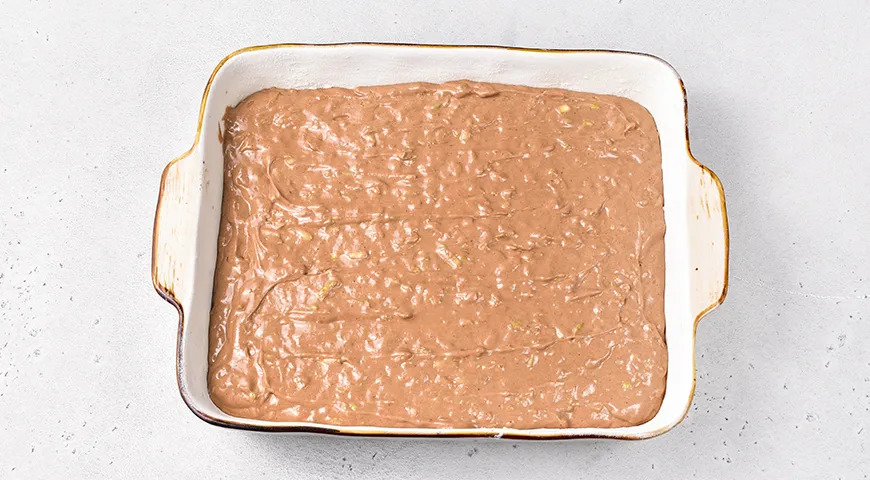 Сладкий пирог из кабачков