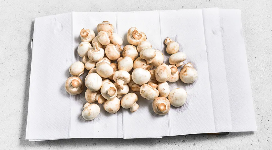 Маринованные шампиньоны с болгарским перцем