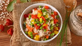 Рецепты на ужин с маслом оливковым и перловкой