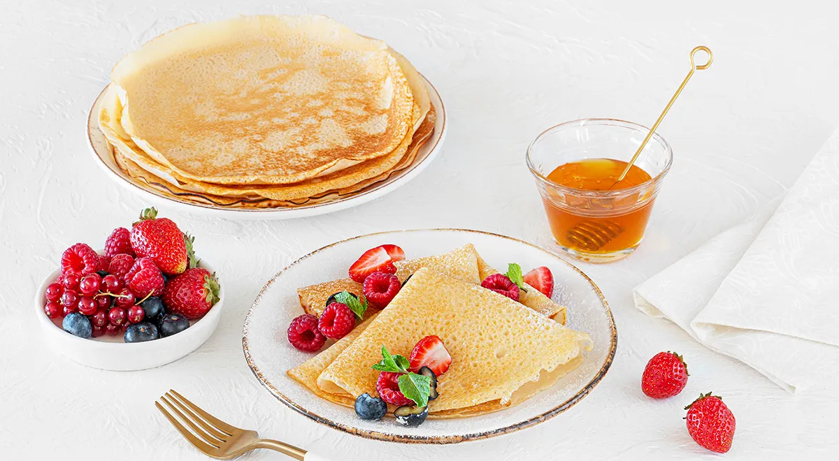 Рецепт блинчиков из рисовой муки