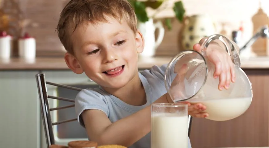 Молоко в детском рационе