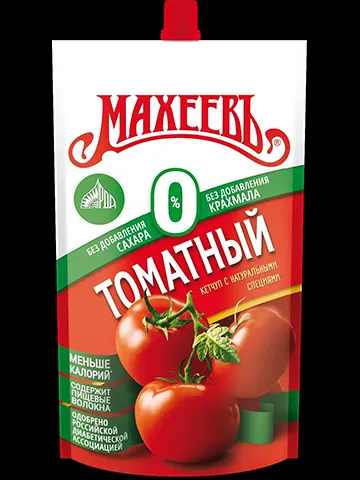 МАХЕЕВЪ Кетчуп Томатный без сахар и крахм 300г