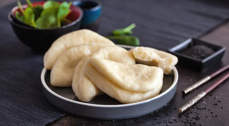 Азиатские паровые булочки бао