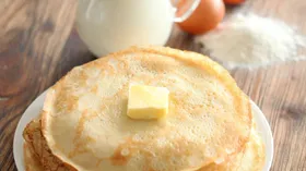 Блины на молоке