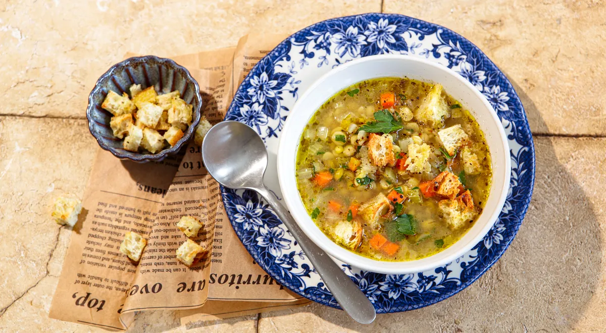 Гороховый суп без картошки